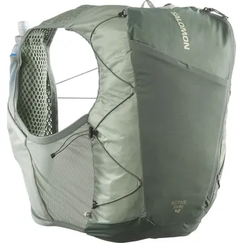 Sportovní batoh Salomon Active Skin 12 Set LC2177600 - laurel wreath/lily pad/aloe wash XL