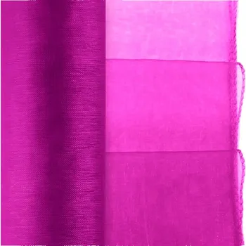 Svatební dekorace Organza šerpa 38cm/9m - tm.švestková