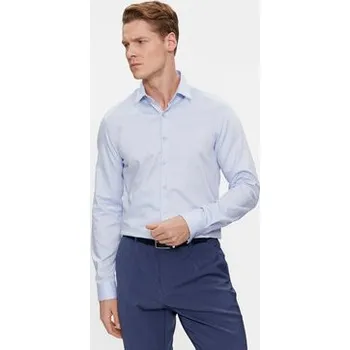 Pánská košile Calvin Klein Košile K10K108426 Modrá Slim Fit 37