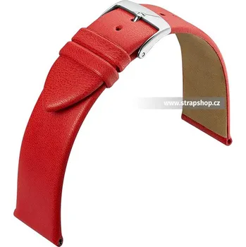 Řemínek na hodinky Řemínek k hodinkám BARINGTON Cordero červená (40) 16 mm