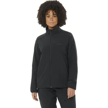 Dámská softshellová bunda Salomon Mountain Flex Jkt W LC2299000 - deep black M