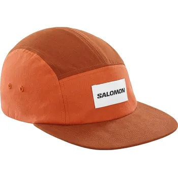 Kšiltovka Salomon Five P Cap - burnt henna/burnt ochre UNI