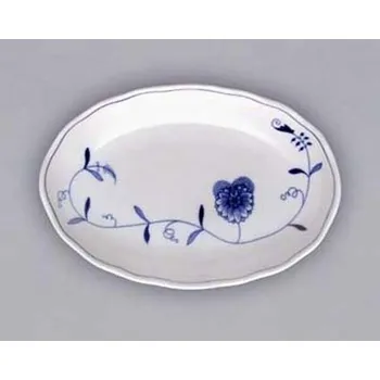 Mísa salátová oválná 23 cm ECO cibulák, cibulový porcelán Dubí