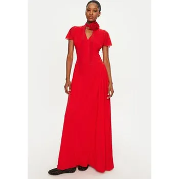 Dámské šaty ROTATE Koktejlové šaty Kally 1132803017 Červená Regular Fit 34