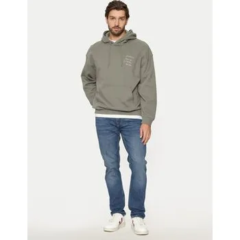 Pánská mikina Only & Sons Mikina Aaron 22032544 Šedá Oversize XXL