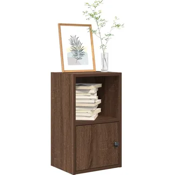 Knihovna vidaXL Knihovna hnědý dub 31x24x52 cm kompozitní dřevo