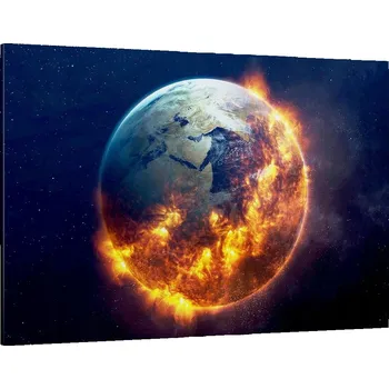 Obraz Velký obraz do obýváku 120x80 kosmos moderní fototisk na plátně obrazy