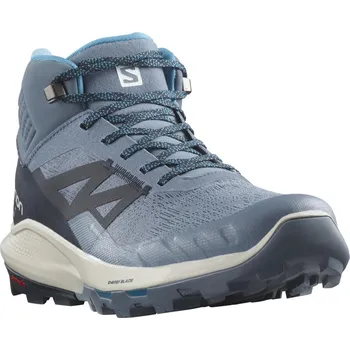 Dámská treková obuv Salomon Outpulse Mid GTX M L47152200 - china blue/carbon/lunar rock 41 1/3