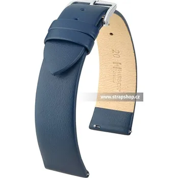 Řemínek na hodinky Řemínek k hodinkám HIRSCH Toronto M modrá (80) 12 mm dámský