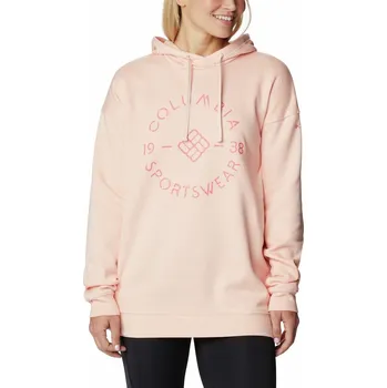 Dámská mikina Columbia Trek™ Oversized Hoodie W 1959981890 - peach blossom/stamp stencil 2 XL