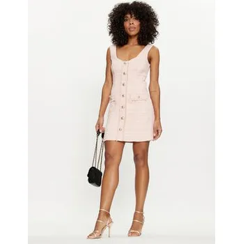 Dámské šaty Guess Každodenní šaty Tosca W4GK53 WG5F2 Růžová Slim Fit XL
