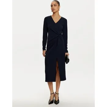 Dámské šaty Joseph Ribkoff Koktejlové šaty 243308 Tmavomodrá Slim Fit 36