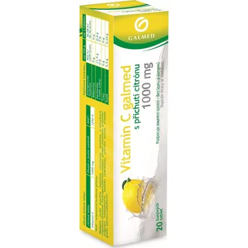 Vitamin C citron Galmed eff.tbl. 20x1000mg