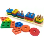 Kruzzel 22492 dřevěný třídič puzzle 16…