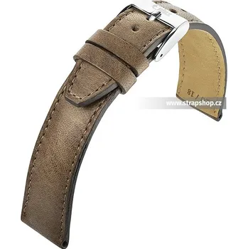 Řemínek na hodinky Řemínek k hodinkám EULUX Cavallo Sport šedohnědá (31) 22 mm