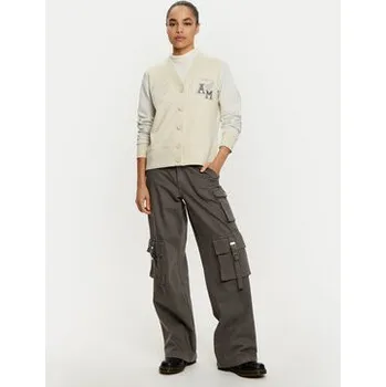 Pánská móda Aeronautica Militare Mikina 242FE1966DJ659 Béžová Regular Fit M