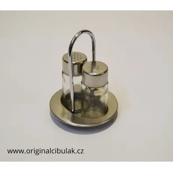 Příbor menážky 3 díly sůl pepř 12 cm Berndorf Collini