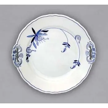 Talíř Talíř koláčový s uchy 28 cm ECO cibulák cibulový porcelán Dubí