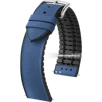 Řemínek na hodinky Řemínek k hodinkám HIRSCH Arne modrá (80) 18 mm dámský