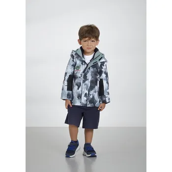 Pánská větrovka POIVRE BLANC S23-2310-BBBY/C 3-IN-1 PARKA CLOUD BLACK Velikost: 2 roky / 92 cm