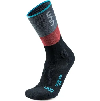 Dámské ponožky UYN Trekking One Cool W S100292B052 - black/grey 35/36