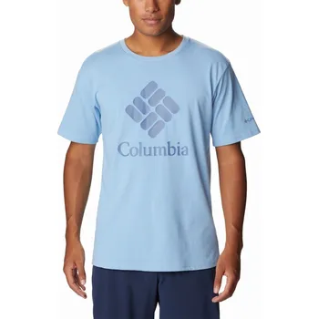 Pánské tričko Columbia Pacific Crossing™ II Graphic SS Tee M 2036472430 - jet stream csc stacked lo M