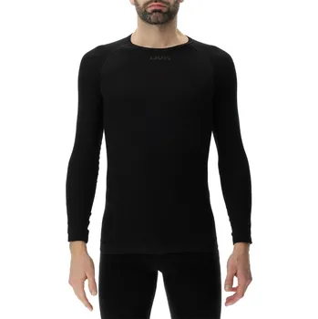 Pánské tričko UYN Energyon Biotech UW Shirt LG SL M U100423B000 - black XXL