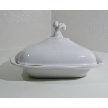 Sada nádobí Mísa ragout s víkem bílá 0,40 l Český porcelán Dubí