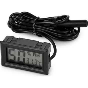 Ringder PT-2H teploměr a vlhkoměr se sondou černý