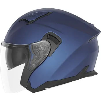 Helma na motorku přilba N130, NOX (modrá matná, vel. XS)