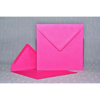 Obálka Obálka čtverec 13x13cm - fuchsia