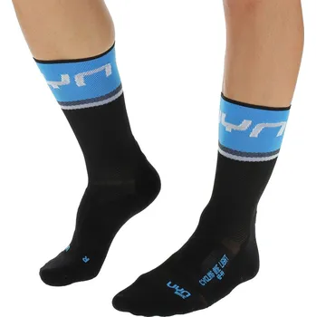 Pánské ponožky UYN Cycling One Light Socks M S100287B040 - black/cobalt blue 39/41