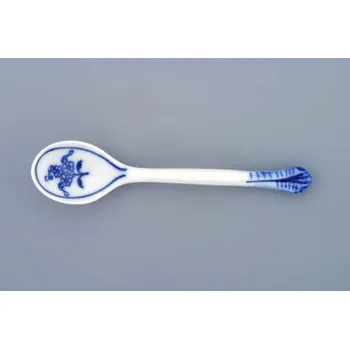 Příbor Cibulák lžička 12 cm originální cibulákový porcelán Dubí, cibulový vzor,