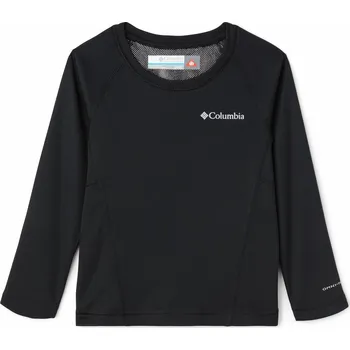 Dívčí tričko Columbia Midweight Crew 2 J - černá S funkční prádlo