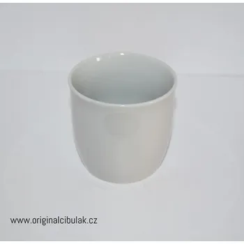 hrnek Pohár bílý Český porcelán a.s. Dubí
