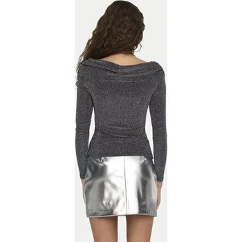 Dámská halenka ONLY Halenka Queen 15331413 Šedá Slim Fit L