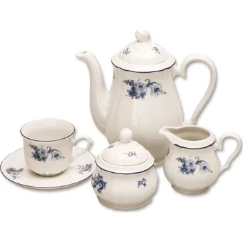 Talíř Thun Rose porcelánová kávová souprava 15 dílů