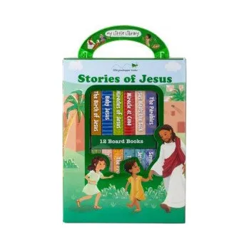 První čtění My Little Library: Stories of Jesus (12 Board Books) – Publications International Ltd (EN)