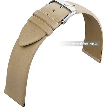 Řemínek na hodinky Řemínek k hodinkám BARINGTON Cordero béžová (21) 22 mm