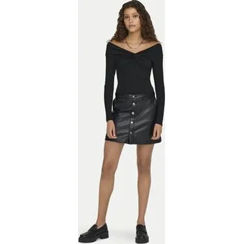 Dámská halenka ONLY Halenka Queen 15331413 Černá Slim Fit XS