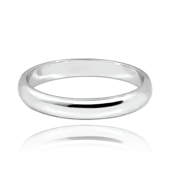 Souprava šperků MINET+ Stříbrný snubní prsten 3.5 mm - vel. 54 JMAN0448SR54