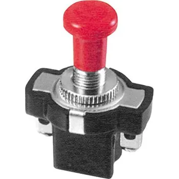 Držák SPZ Spínač páčkový 12 V 10 A červený č1