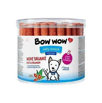 Pamlsek pro psa Bow wow poch. Mini uherské salámky s kolagenem 60ks