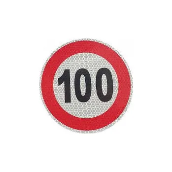 Držák SPZ Samolepka reflexní 100 km