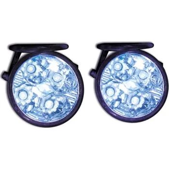 Držák SPZ Denní svícení bílé 4LED x 1W