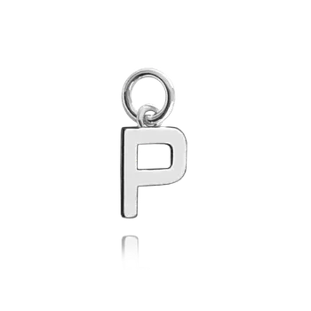 Souprava šperků MINET Stříbrný přívěs drobné písmeno "P" JMAS900PSP00