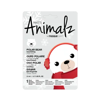 Pleťová maska Polarbear Holiday Animalz Mask