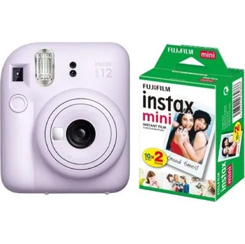 Fujifilm instax mini 12™, fialový + Colorfilm (20ks)