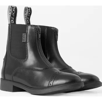 Jezdecká obuv Horze Jezdecké boty Wexford se zipem vpředu Barva: Černá, Velikost: 38