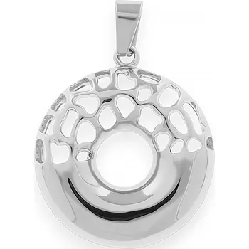 Souprava šperků MPM Dámský ocelový nerezový přívěsek Vuoto - stříbrné barvy SPD.5446